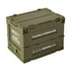 thumbnail image 1 of Caja de almacenamiento plegable, contenedor, ahorro de espacio, resistente, para el hogar, la oficina, asa incorporada, organizador apilable, versátil Verde 26x36x28cm, 1 of 8