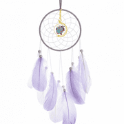 Hong Kong Circle Famous Places Dream Catcher Wall Hanging Feather Decor