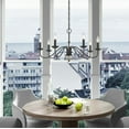 thumbnail image 4 of 52167-04 Livex Lighting Windsor - 7 Light Chandelier in Traditional Style - 28 Inches wide by 15.5 Inches high-Black Finish    -Traditional, 4 of 11