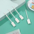 thumbnail image 4 of 30Set Baby Toothbrush White Gauze Paper Stick Infant Oral Hygiene Tools Daily Oral Care, 4 of 8