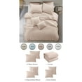 thumbnail image 5 of Grace Living Eowyn 7pc King/California King Duvet Set, Blush, 5 of 8
