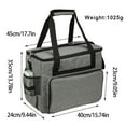 thumbnail image 4 of Large Capacity Sewing Machine Bag Universal Waterproof Oxford Sewing Tools Handbag Large Cloth Sewing Tools Handbag Carry Case, 4 of 9