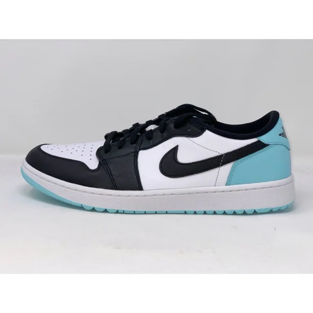 A i r-Jor-dan 1 Low 'Copa Blue' Black Golf Sneakers, Size 10 BNIB DD9315-114