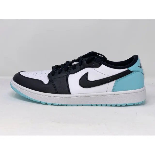 A i r-Jor-dan 1 Low 'Copa Blue' Black Golf Sneakers, Size 10 BNIB DD9315-114