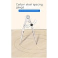 thumbnail image 2 of Woodworking Compass Drawing Carpenter Compass 100MM-200MM Circular Marking Tool Design Layout Tool For Geometry Drawing Drafting 200MM, 2 of 6
