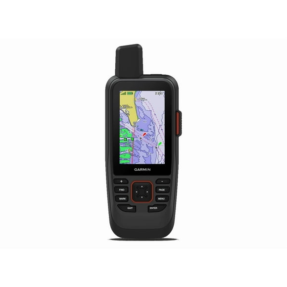 Garmin GPS Navigation System 010-02236-02 GPSMAP 86sci; Route Guidance For Marine; Preloaded US Bluechart G3 Coastal Charts And inReach Capabilities; Handheld With 3 Inch LCD Display; TFT Color