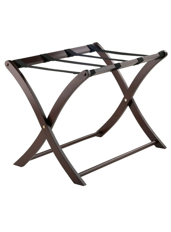 Winsome Wood Scarlett Luggage Rack, Cappuccino Finish