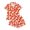 AB16 Orange, variant on Tisuna Halloween Womens Pajamas Set Pumpkin Ghost Print Short Sleeve Button Down Tops And Shorts Sleepwear Pjs Sets Cute 2 Pieces Housewear S-XXL