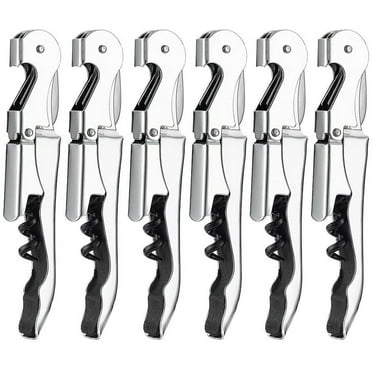 6 Pack Corkscrew Wine Opener With Foil Cutter By