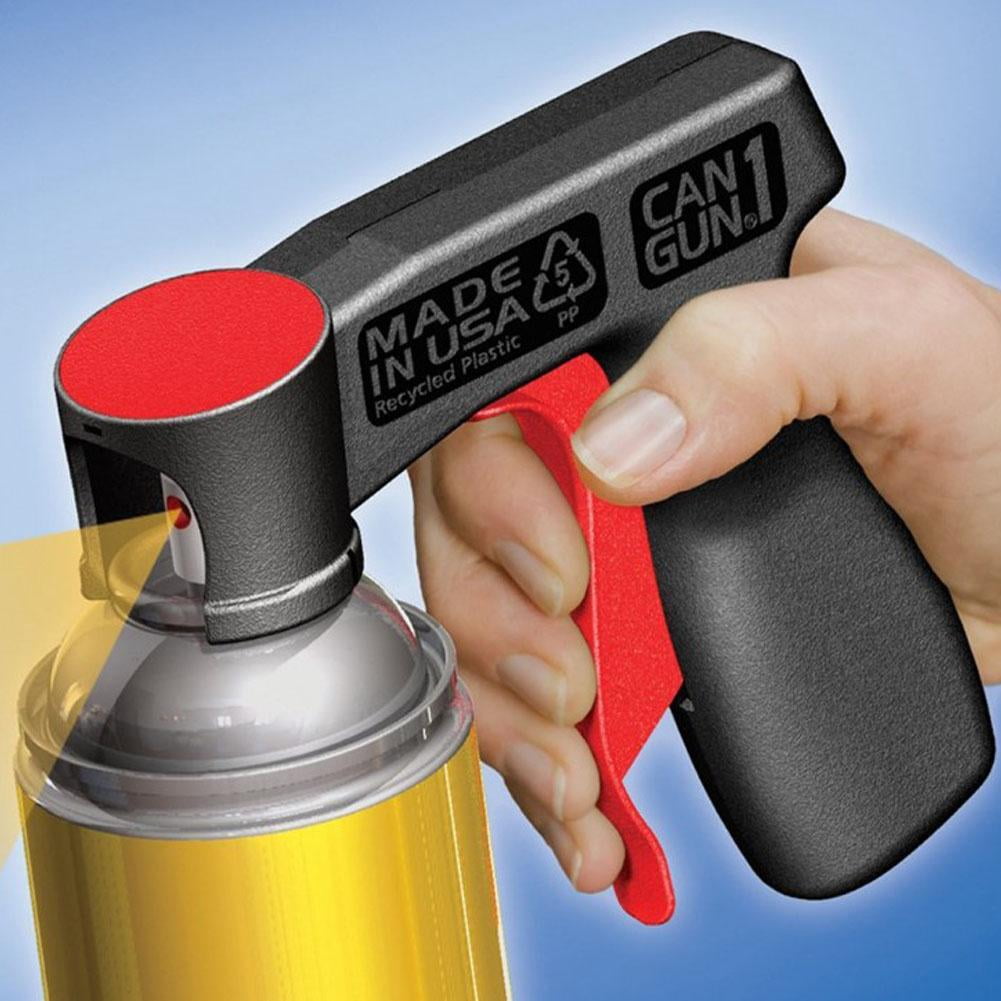 POCREATION Grip Trigger Aerosol Spray Paint Can Handle Ergonomic Design POCREATION Grip Trigger Aerosol Spray Paint Can Handle Ergonomic Design