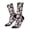 2 Black-2, variant on Hand Drawn Pig Print Adult Socks for Men & Women,Calf Socks, Ankle Socks,Boots Socks,Breathable Casual Sock,Unisex Crew Socks