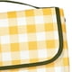 thumbnail image 4 of Manta de camping, esterilla de playa, impermeable, portátil, plegable, para pícnic Amarillo, 4 of 9