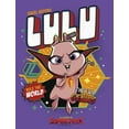 thumbnail image 2 of Junior's DC League of Super-Pets Rule the World Lulu Badge  Graphic Tee Purple Large, 2 of 3