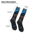 thumbnail image 2 of Salouo Blue and Red Roses Artwork Print Women's Men's Ankle Socks 1-pack Casual Athletic Socks for Unisex Adult Moisture-Wicking Socks for Daily Wear/Running/Sport, 2 of 8