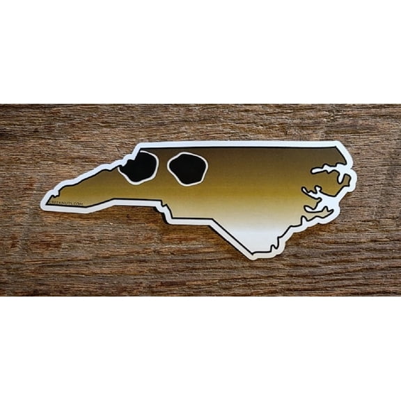 North Carolina Redfish Skin Sticker Decal