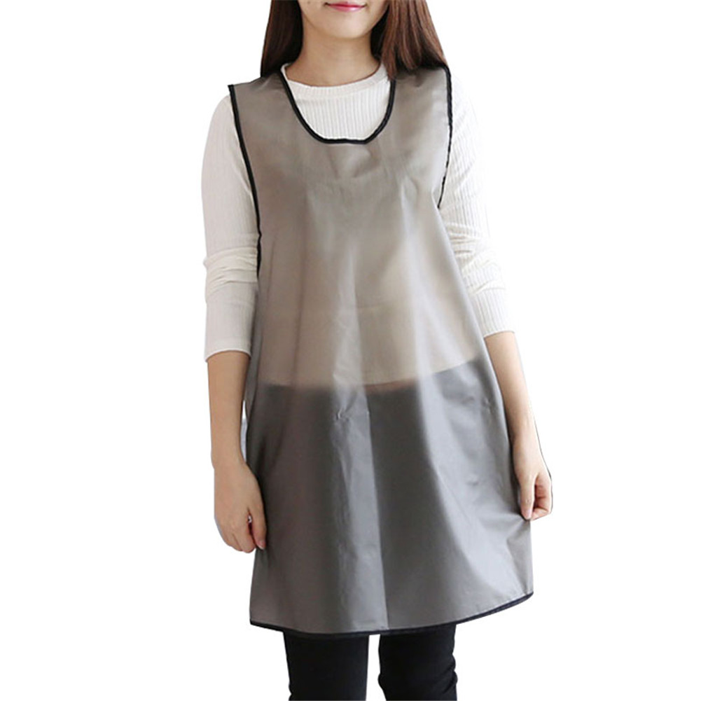 HiGRACE Transparent Water and Oil Resistant Kitchen Apron Professional
