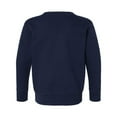 thumbnail image 5 of COUVER Unisex Toddler Warm Fleece Crewneck Long Sleeve Sweatshirt, Navy, 3T, 1 Piece, 5 of 6