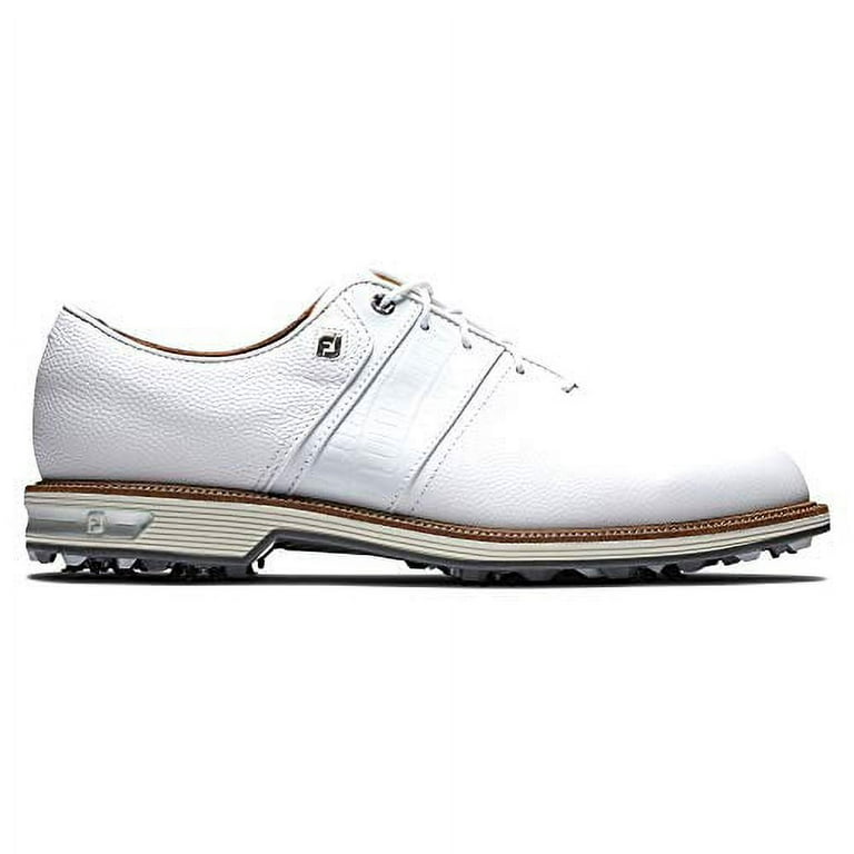 FootJoy mens Premiere Series - Packard Golf Shoe, White/White, 9.5