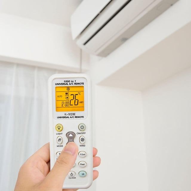BELOVING Remote Control K-1028E Comfortable Portable Replacement for Daily Use Practical Air Conditioner A/C Conditioning Controller with Led Backlit