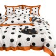 thumbnail image 1 of SHAR Ensemble de Literie avec 1 Housse de Couette en Coton 1 Drap et 2, 1 of 5