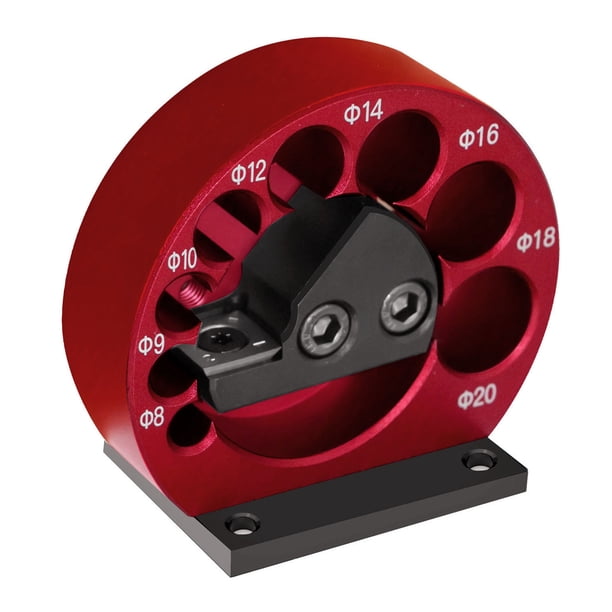 Kit Para Hacer Tacos, 8 Mm, 9 Mm, 10 Mm, 12 Mm, 14 Mm, 16 Mm, 18 Mm, 20 Mm, Herramienta De Torneado De Taladro Eléctrico, Cortador De Tacos De Madera Ajustable Con 8 Orificios