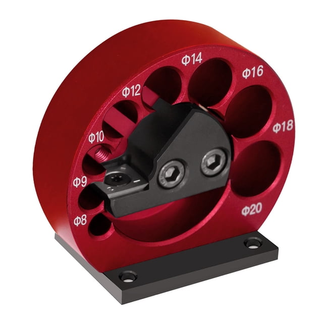 Kit Para Hacer Tacos, 8 Mm, 9 Mm, 10 Mm, 12 Mm, 14 Mm, 16 Mm, 18 Mm, 20 Mm, Herramienta De Torneado De Taladro Eléctrico, Cortador De Tacos De Madera Ajustable Con 8 Orificios