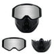 thumbnail image 1 of Máscara Facial Desértica con Parabrisas de Motocicleta de Marco Completo con Gafas Antivaho y Protección Uv, 1 of 7