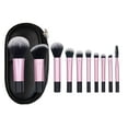 thumbnail image 6 of 10Pcs Durable Mini RT Professional Blush Brush Makeup Brush Set Makeup Tool Powder Eyeshadow Foundation BLACK HANDLE WITH BAG, 6 of 8