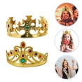 thumbnail image 3 of 2pcs Halloween Party Crosplay Crown Crown Crown Crown Festival Festival Festival Festival Crown, 3 of 5