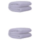 thumbnail image 4 of Billuyoard Toalla de baño de microfibra Velour de doble cara Spa Fitness Toallita Hogar Baño Sauna Blanco 80180 / Grueso medio Blanco 80*180/Grosor medio 2piezas, 4 of 6