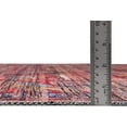 thumbnail image 2 of Rugs.com Maahru Collection Washable Rug – 10 Ft Square Rust Red Low-Pile Rug Perfect For Living Rooms, Kitchens, Entryways, 2 of 7