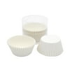 GETHOME 100pcs For Baking Cupcake Paper Cup Crinkled Edge Afternoon Tea Decorating Tool