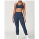 thumbnail image 3 of Conjuntos de entrenamiento for mujer, sujetador deportivo de 2 piezas, camiseta sin mangas, leggings de cintura alta, ropa deportiva for gimnasio y yoga, top de entrenamiento for mujer, 3 of 6
