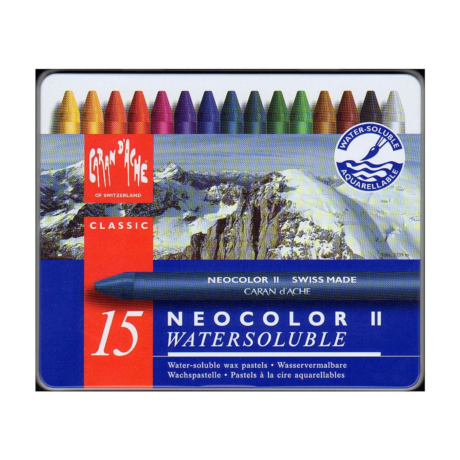 Caran D'Ache NEOCOLOR II Watersoluble Crayon Set of 30 - Art and Frame of  Sarasota