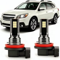 Mini Long Light Led soukeo 6000K White LED Fog Light Bulbs Fit for Subaru Forester 2014 ...