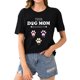 thumbnail image 4 of Gibobby Blusa Casual de Mujer casual camiseta blusa manga corta mujer top impreso blusa mujer(Negro,XL), 4 of 5