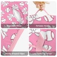 thumbnail image 6 of Pink Bows and Baseballs Pattern Toddler Nap Mats for Kids Preschool,Sleeping Mat Bag or Kids,Toddler Sleeping Bag,Toddler Nap Mat or Daycare, 6 of 6
