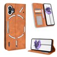 thumbnail image 2 of Compatible with Nothing Phone 1 Case Magnetic Closure Vintage Pattern PU Leather Wallet Cover with Card Slots-Brown, 2 of 5