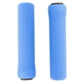 thumbnail image 3 of Puños para bicicleta Ebon 130mm Azul Goma 2 Unidades, 3 of 3