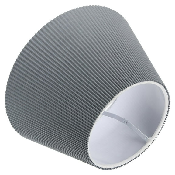 BEADCEST Pleated Lampshade For Table Lamps Rustic 1Pack 11In