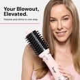 thumbnail image 7 of L'ANGE HAIR VolumeBoost 60mm 2-in-1 Ceramic Volumizing Brush Dryer | Fast Drying & Styling for Frizz-Free, Voluminous Blowouts | Ceramic-Coated Barrel (Blush), 7 of 7