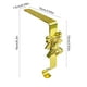 thumbnail image 3 of Ganchos navideños para calcetines y coronas | Soporte para colgar en la puerta para decoraciones navideñas | Gancho colgante de acero resistente para calcetines, adornos y guirnaldas, 3 of 6