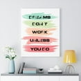 thumbnail image 2 of Inspirational Wall Art Dreams Don't Work Unless You Do Colors Wall Art Motivation Wall Decor for Home Office Gym Inspiring Success Quote Print Ready to Hang Unframed, 2 of 16