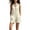 *Beige, variant on Women's Sleeveless Henley Button Romper , Summer Casual Vacation Short Jumpsuit For Women , Ladies' Sleeveless Short Overalls with Pockets,Beige,S-3XL