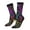2 Black-1, variant on Neon Bar Drinks Print Adult Socks for Men & Women,Calf Socks, Ankle Socks,Boots Socks,Breathable Casual Sock,Unisex Crew Socks