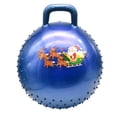 thumbnail image 1 of Christmas Theme Yoga Ball Lightweight Anti-slip PVC Handle Hopper Ball for Exercise, 1 of 10