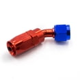 thumbnail image 4 of Tubo de aceite del radiador de refrigeración de aceite de la modificación del coche 0 grados 45 grados 90 grados 180 grados AN8 junta rotativa rápida - AN6 0 grados rojo azul dontodent Kuyhfg Sin marca, 4 of 5