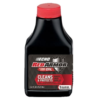 Echo Genuine Red Armor 16 Oz Squeeze Bottle 2 Stroke Cycle Engine Oil