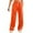Orange, variant on biudgviw Sweatpants for Women Loose Elastic Waisted Winter Sweatpants Lounge Straight Wide Leg Pants with Pockets