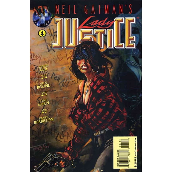 Lady Justice (Neil Gaiman's , Vol. 1) #4 VF ; Tekno Comic Book